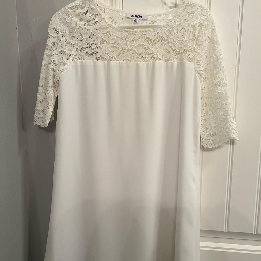White dress